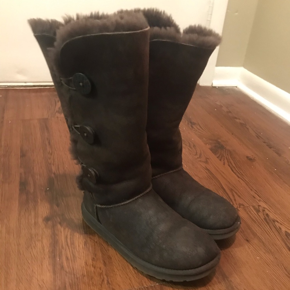 Ugg tall bailey button boots